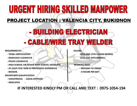job hiring valencia city bukidnon